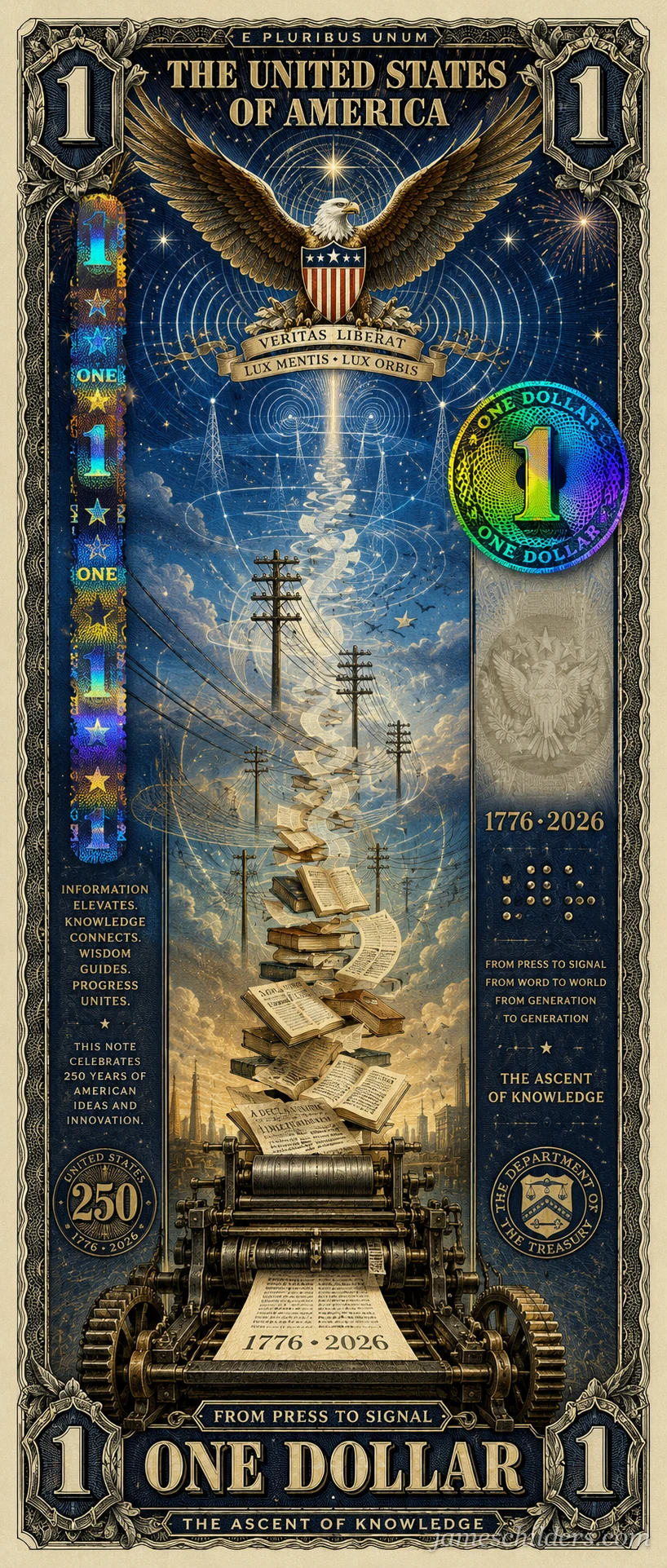 Reverse (Back) - The Ascent of Knowledge